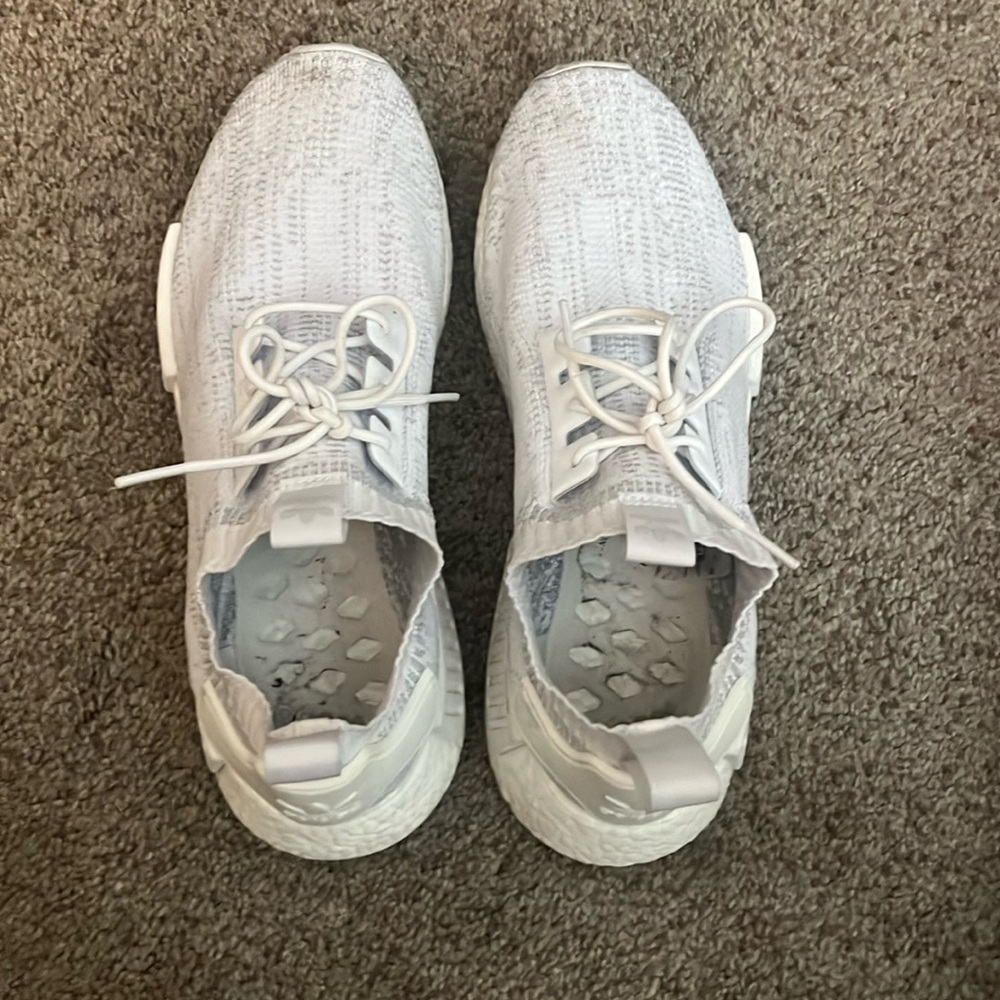 Adidas white shoes